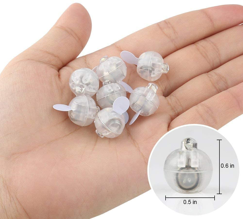 Libershine 100 piezas Mini LED Bombillas Luz Blanco Frío, sin-parpadea