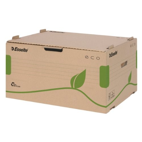 Esselte Eco Organizador de almacenaje 140g, 100 x 327 x 233 mm, Marrón, Verde