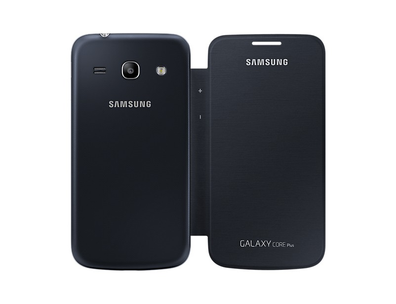 Samsung G03435FW1 - Funda con tapa para Samsung Galaxy Core Plus, blanco