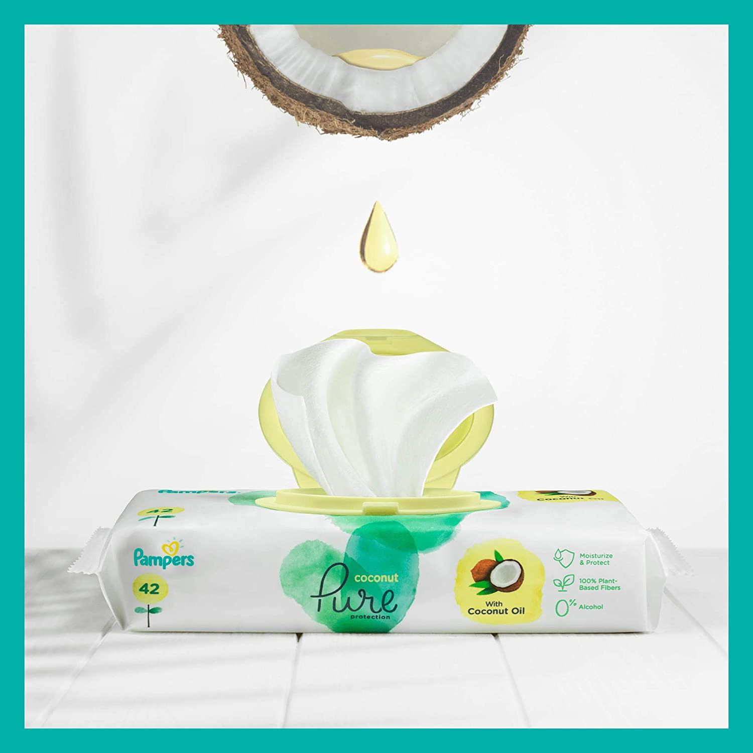 Pampers Coconut Pure -...