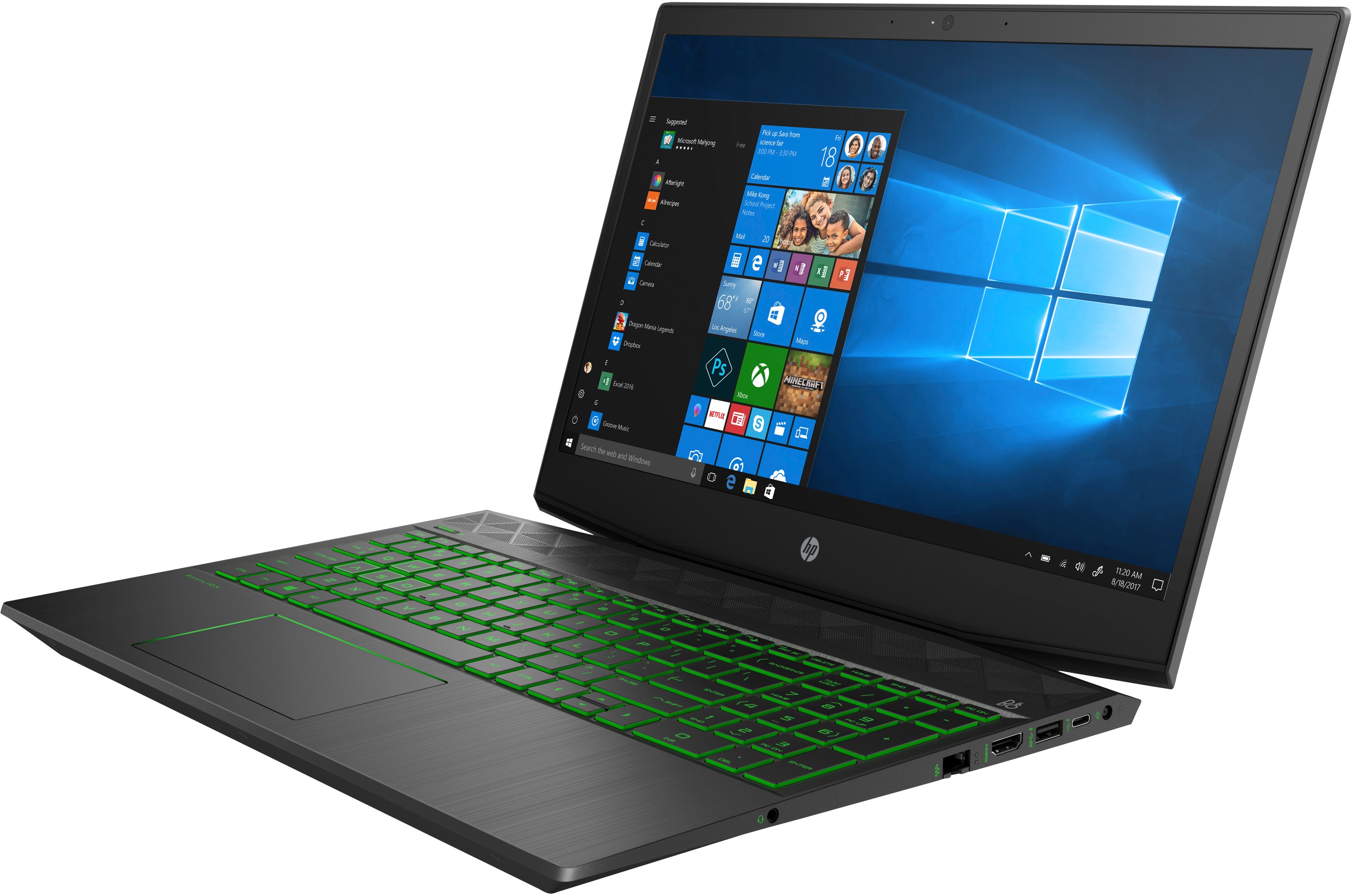 HP Pavilion Gaming Laptop15-cx0002ns i5-8300H 8GB 256GB SSD 15.6 GTX 1050 Portátil Reacondicionado