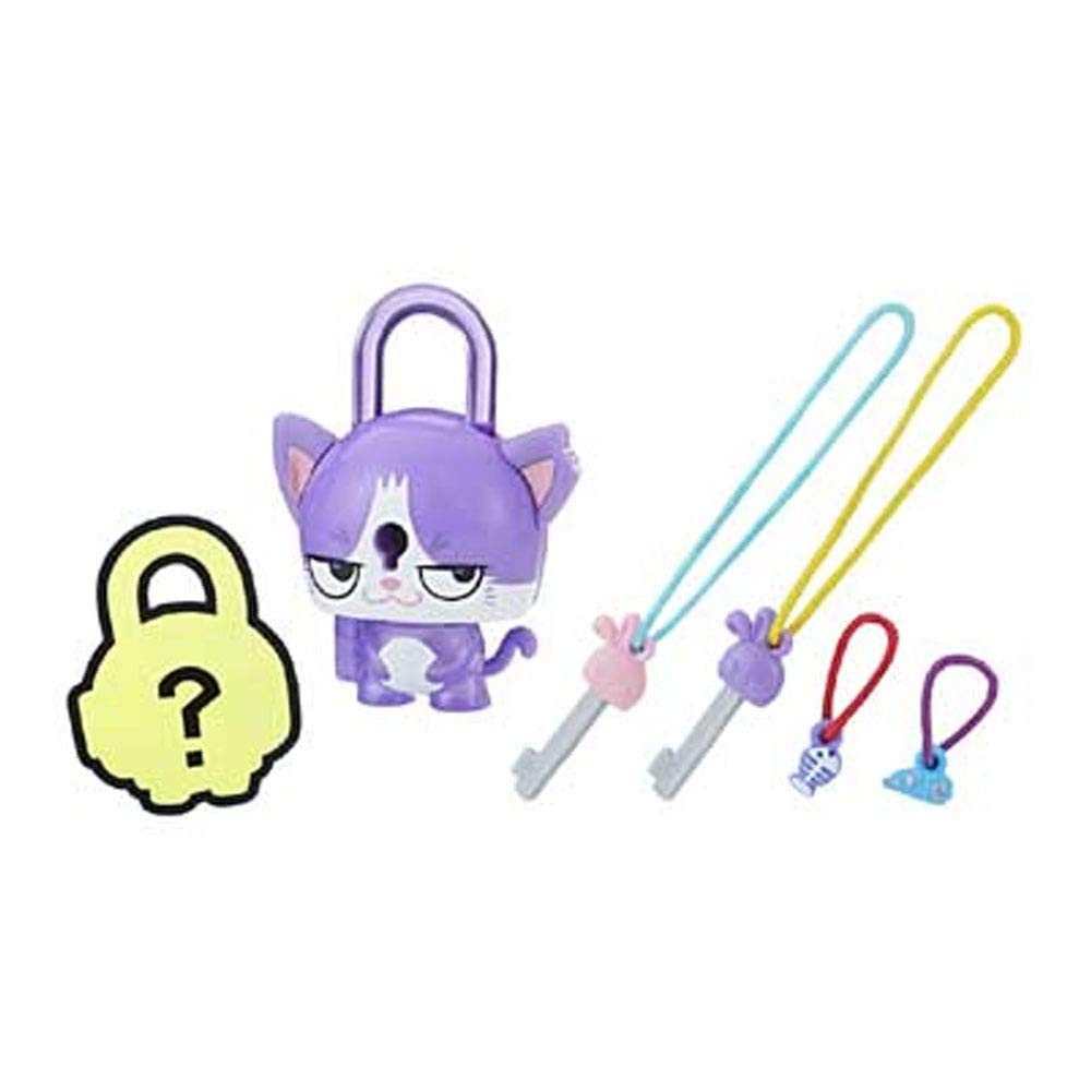 Hasbro Lock Star Figura Gato Púrpura