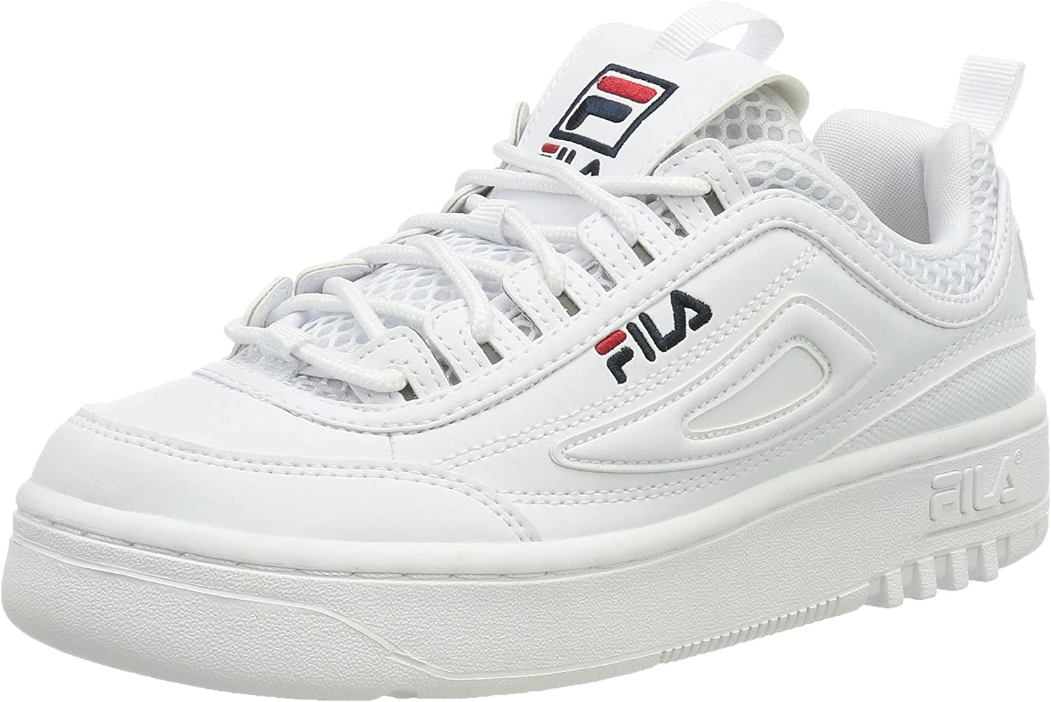 Fila FX Disruptor - Zapatillas mujer, color blanco, 40 EU