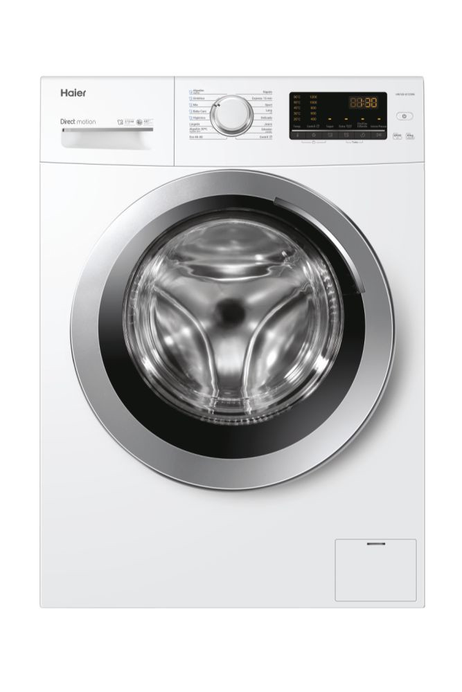 Haier HW100 B1239N 10KG/A/1200rpm/Blanco Lavadora Carga Frontal