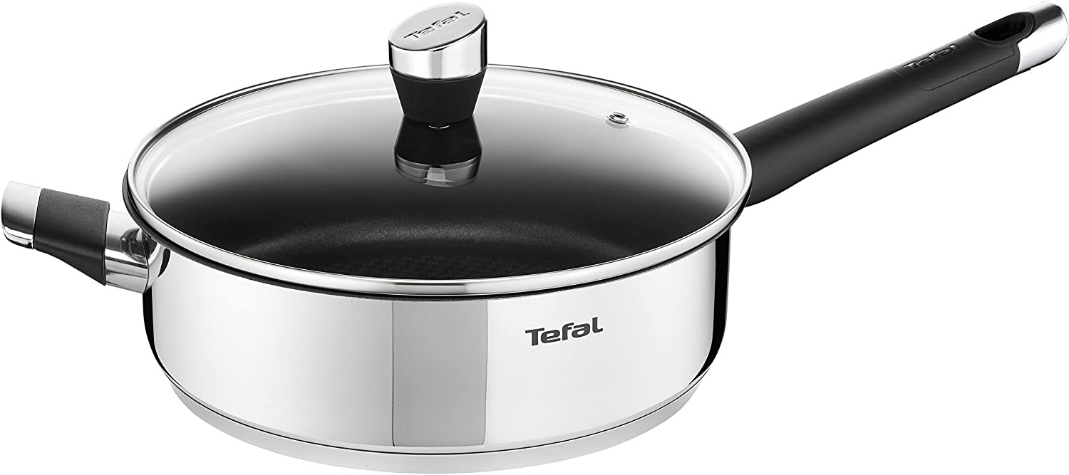 Tefal E8243334 Emotion apto 26 cm e82433 acero cacerola del saltar