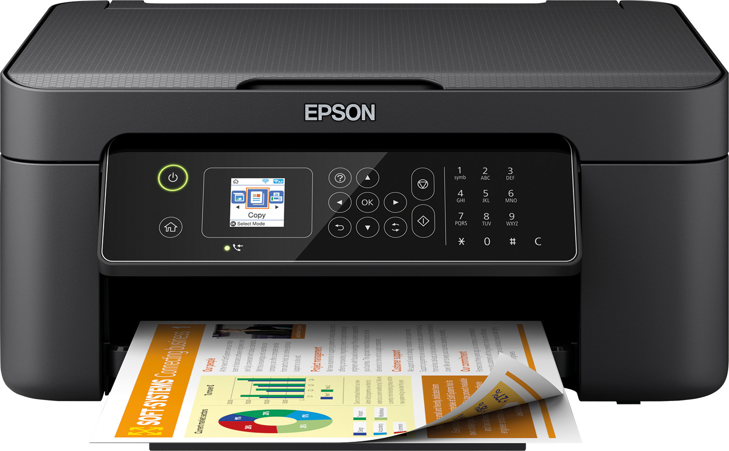 Epson WorkForce WF-2820DWF A4 Multifunción/Inyección/Escáner/Wifi (Sin Cartuchos) Reacondicionado