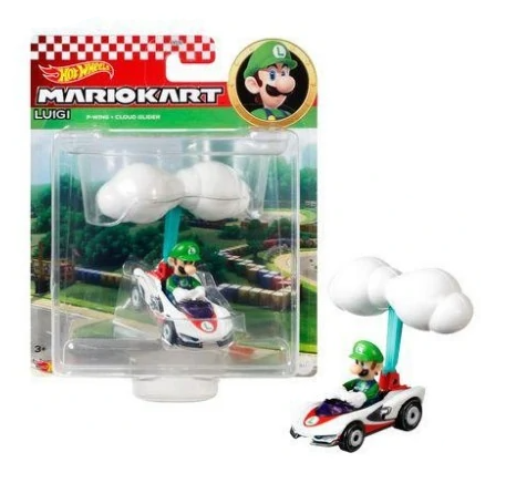 Hot Wheels Mario Kart Luigi...