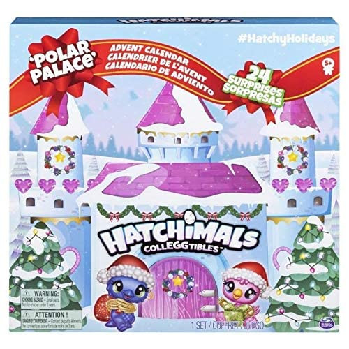 Hatchimals Colleggtibles Calendario adviento con personajes exclusivos y accesorios manualidades papel para edades 5 años en adelante embalaje deteriorado spin master