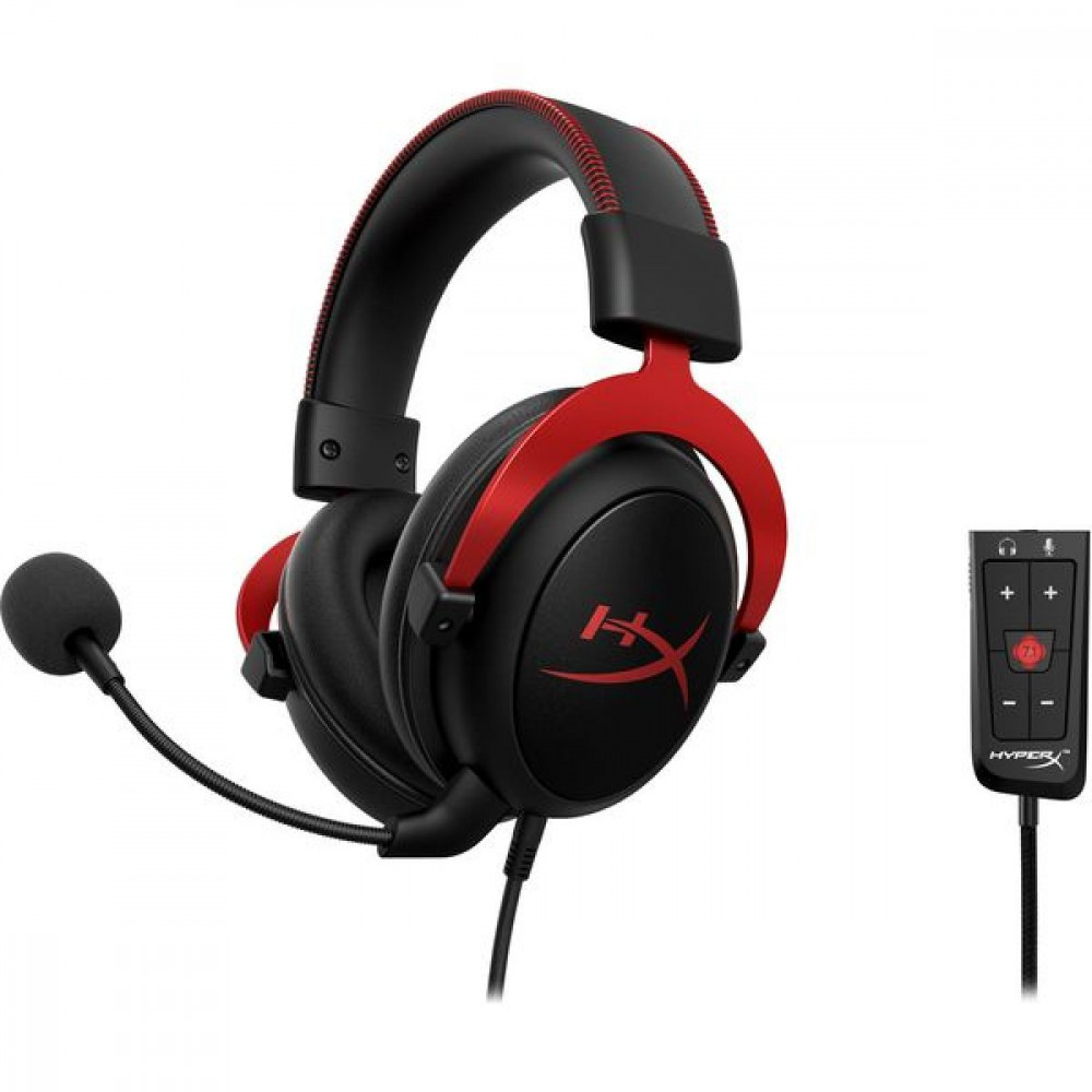 HyperX Cloud II 4P5M0AAR Over Ear Multiplataforma Auriculares Gaming Caja Abierta