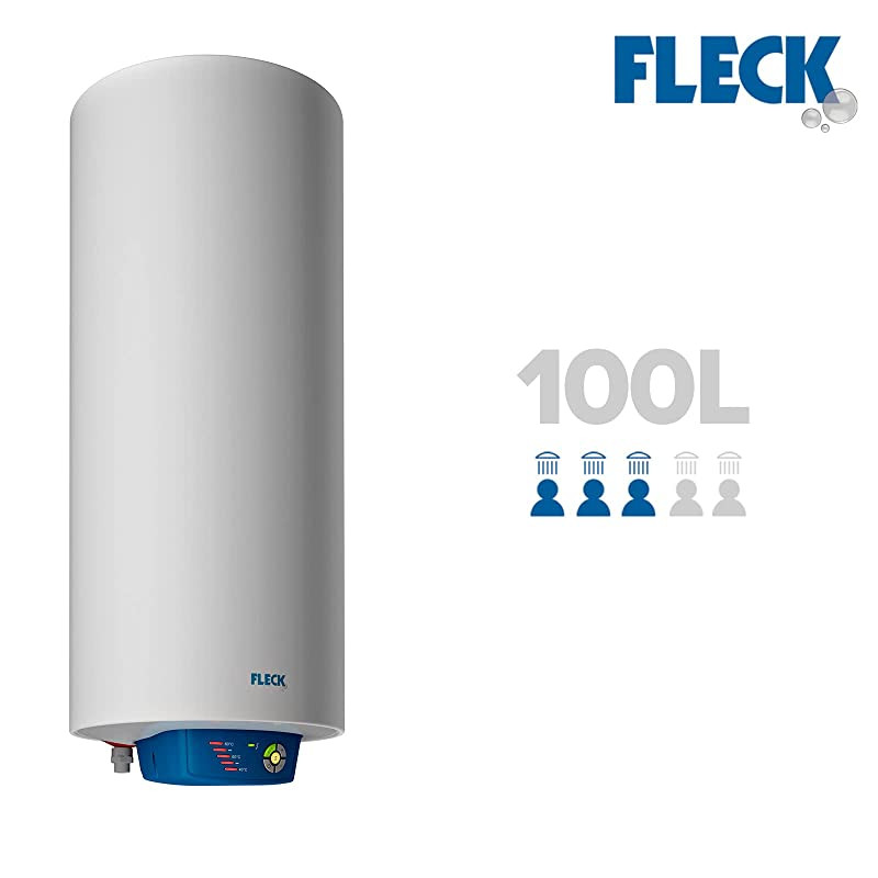 Fleck Termo Eléctrico Nilo 100 L, 230 V, Fabricado para ser instalado en España