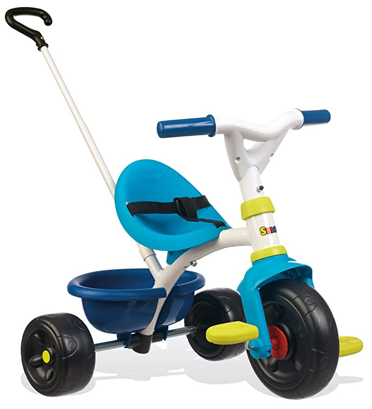 Triciclo Be Fun azul con volquete (Smoby 740323)