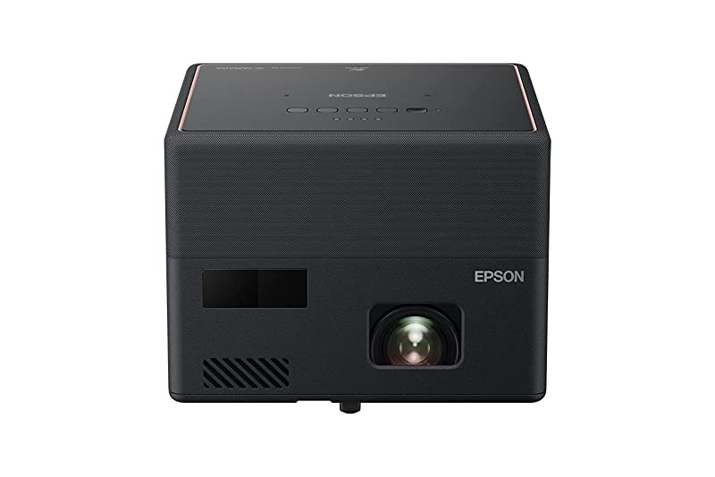 EPSON EF-12 Proyector mini, Full-HD, Negro, 1000 lúmenes ANSI 3LCD 1080p Caja Abierta