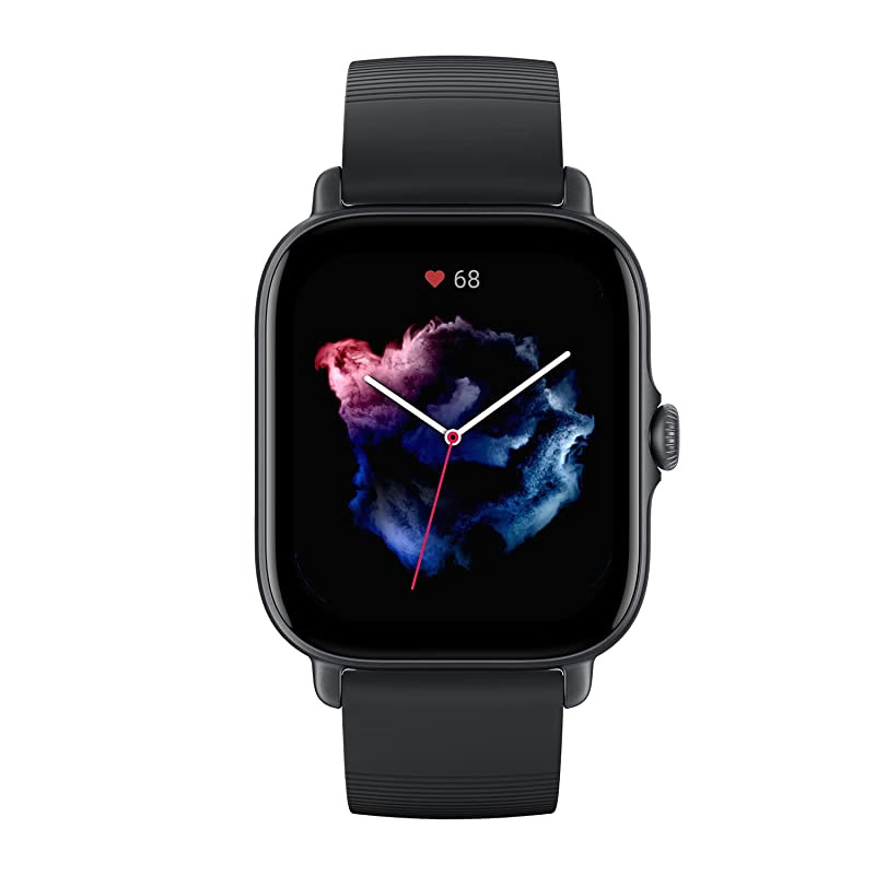 Amazfit GTS 3 4,45 cm (1.75) AMOLED 42 mm Grafito GPS (satélite) Smartwatch Reacondicionado