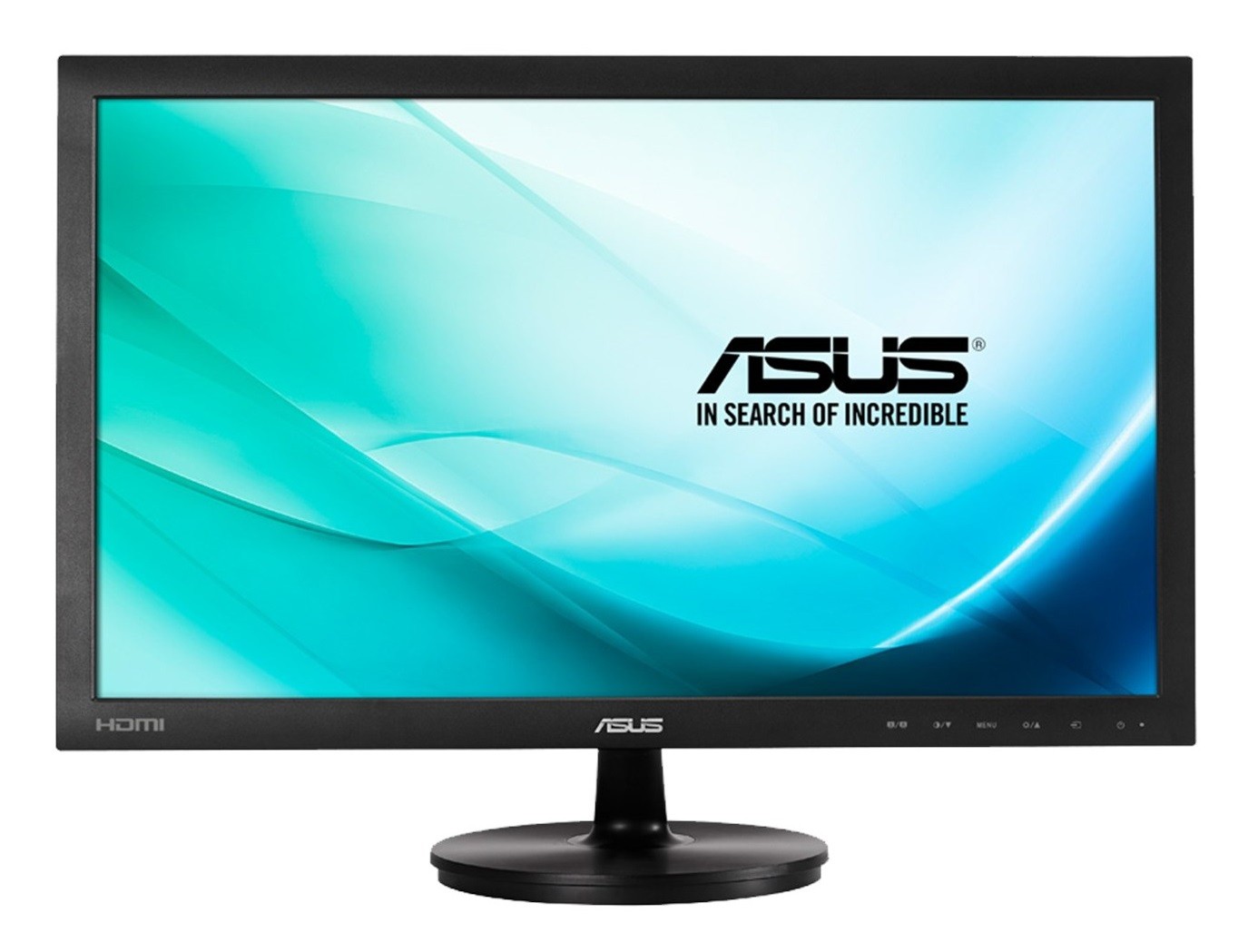 asus vs247 monitor out of range