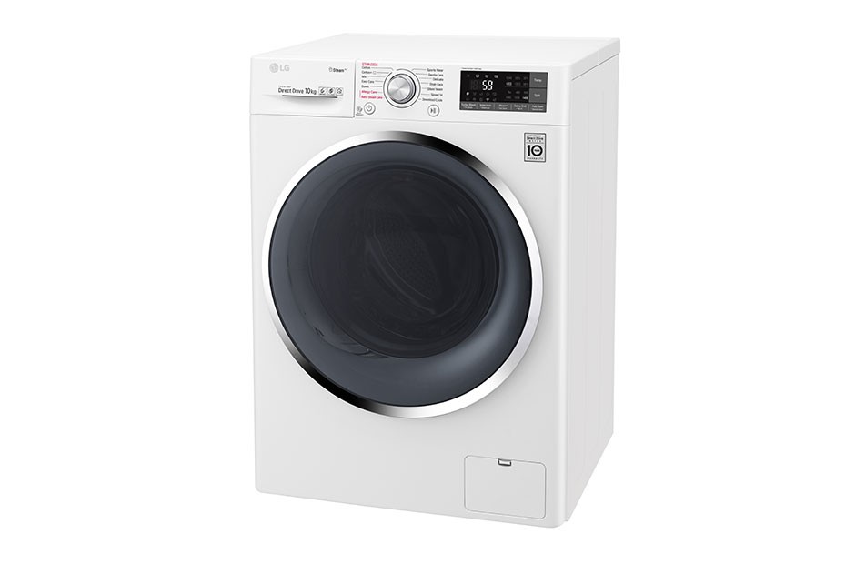 LG F4J7JY2W lavadora Carga frontal Blanco 10 1400 RPM