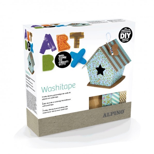 Alpino Art Box Washi Tape -...