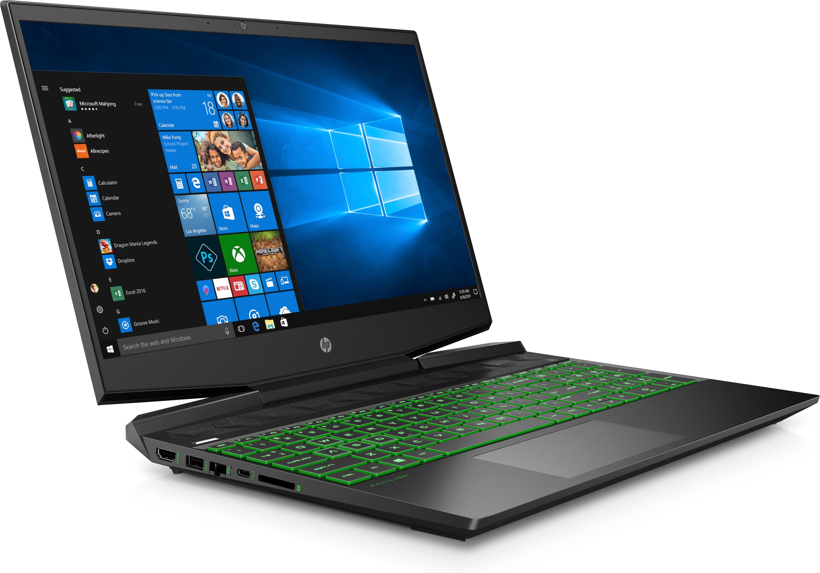 HP Pavilion Gaming Laptop15-dk0003ns i7-9750H 8GB 512SSD 15.6 GTX 1650 W10 Reacondicionado