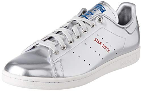 adidas Stan Smith, Zapatillas de Gimnasio Hombre, Silver Metallic/Silver  Metallic/Crystal White, 48 EU تاتو على اليد