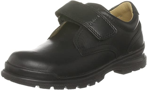 difícil policía deberes Geox J William Q - Zapatos con Velcro para Niños, color Negro, talla 33 EU  (1 UK)