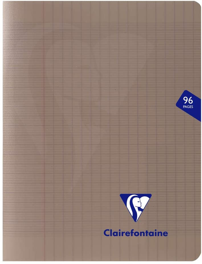Clairefontaine 975038 C Carbon   Bloc encolado 20 hojas 120 g de papel de color negro A4/210 x 297 mm 