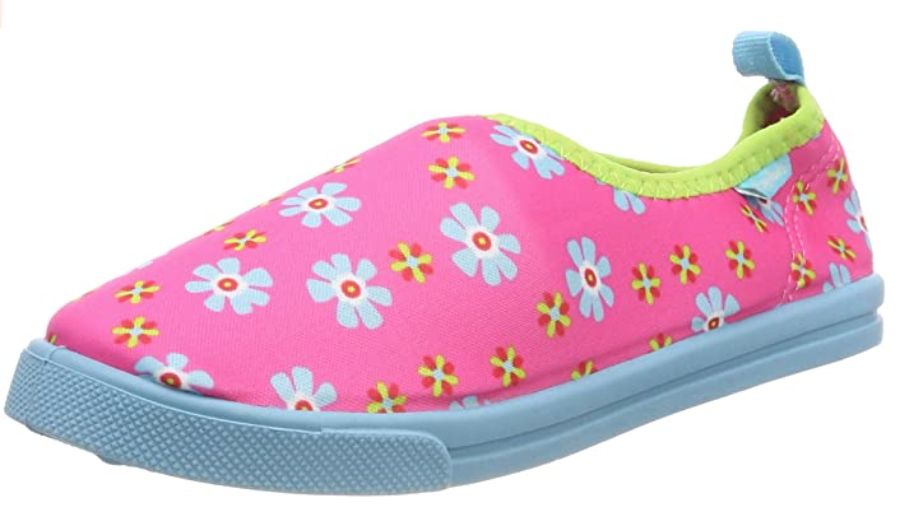 Zapatos de Agua Unisex Niños Playshoes Zapatillas de Playa con Protección UV Flor de Margarita 