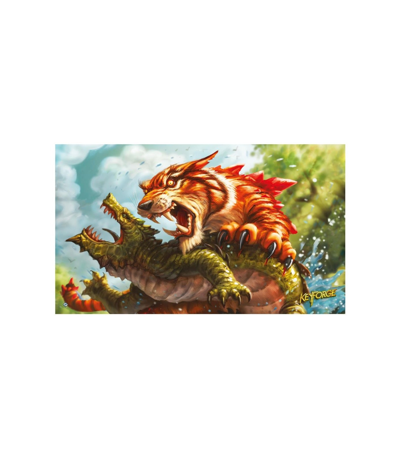KeyForge Tapete Mighty Tiger