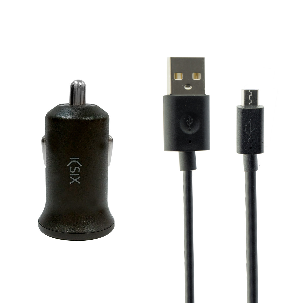 Ksix 2A USB + Cable Micro...