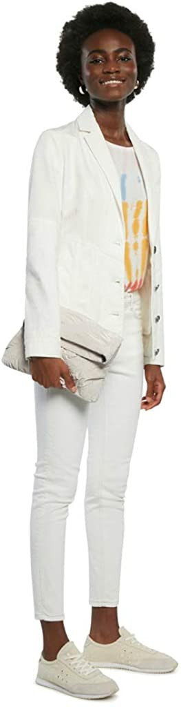 U Bolsa para Cuerpo de Across para Mujer Desigual Fabric Body Bag Blanco 