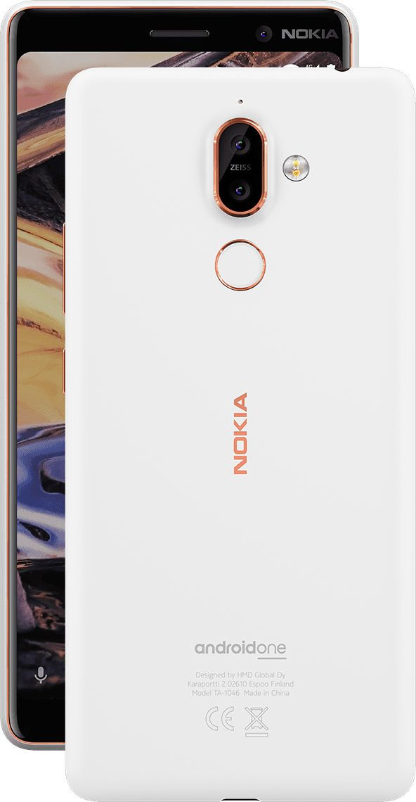 Nokia 7 Plus 4GB 64GB Blanco (Marcas de Uso) Reacondicionado