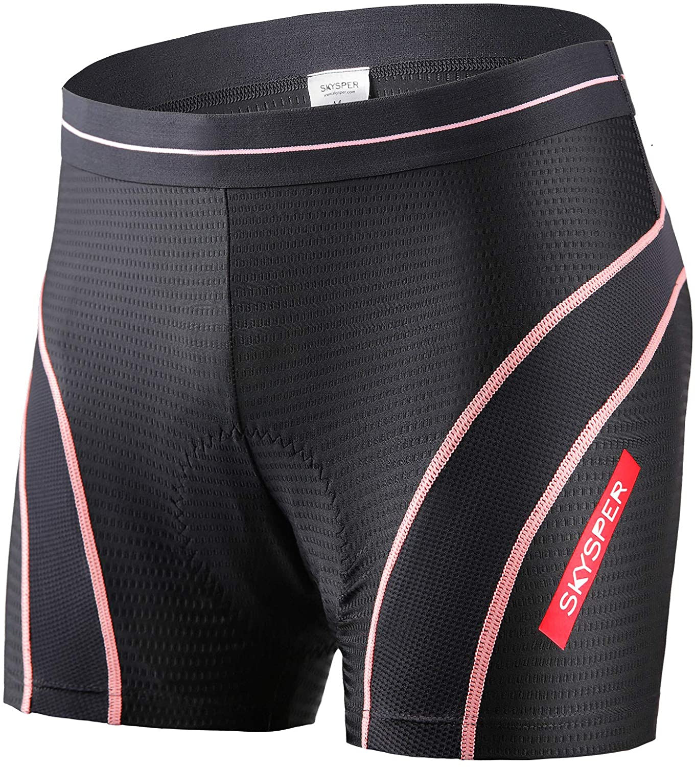 emprender Oblongo Shetland Skysper Pantalon Calzoncillos Ropa Interior Ciclismo para Mujer, XL, Negro