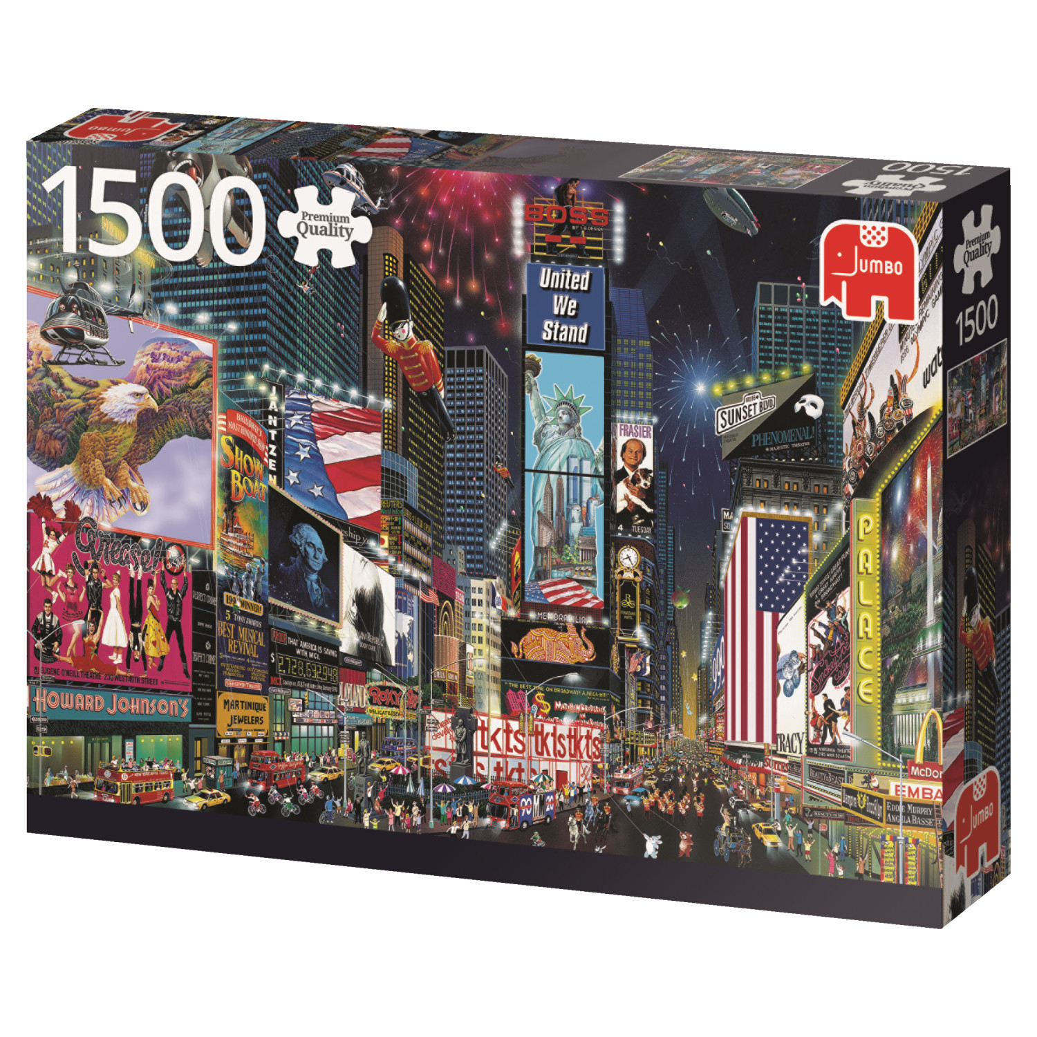 Jumbo 18583 Times Square, Nueva York 1500 Piezas