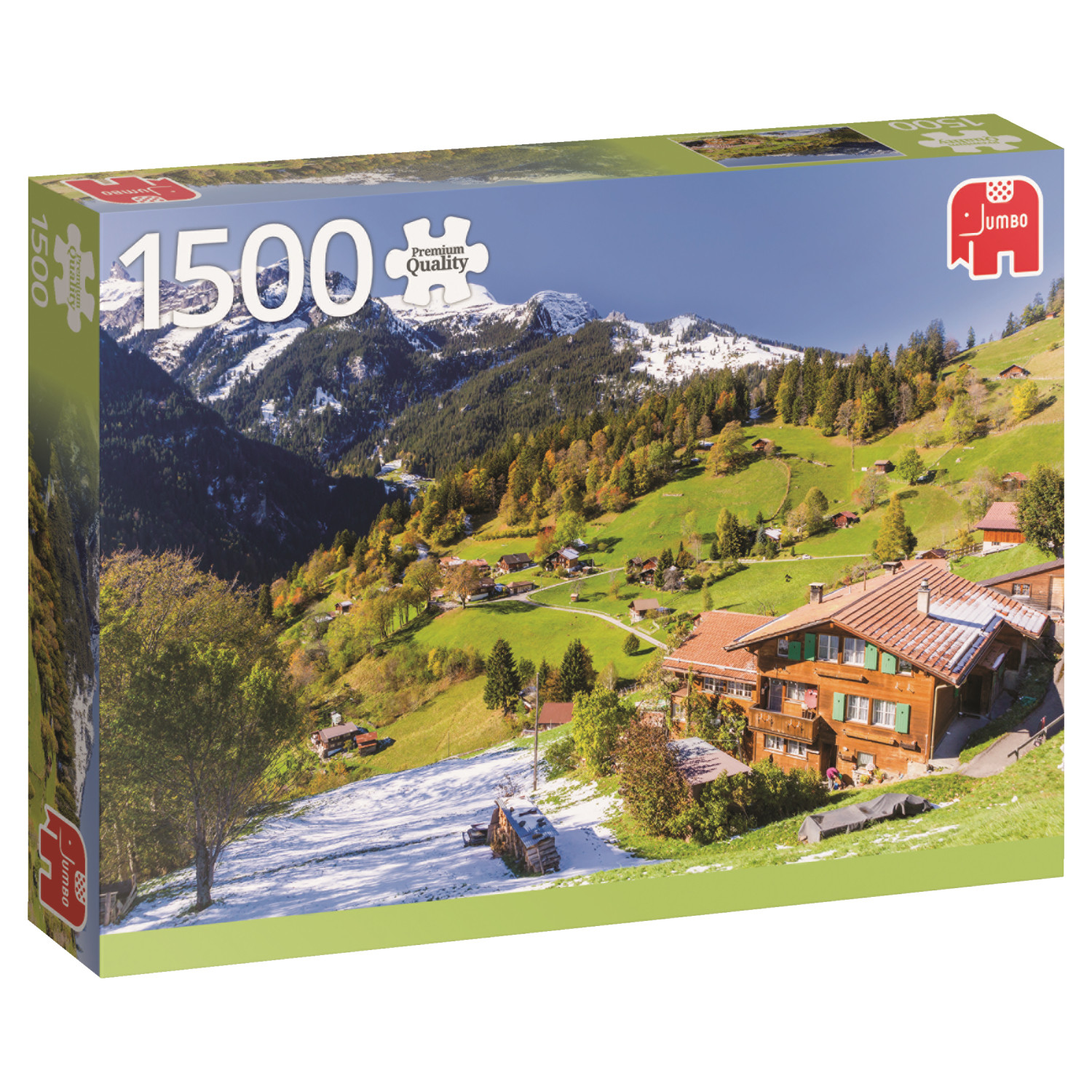 Jumbo 18587 Bernese Oberland, Suiza 1500 Piezas