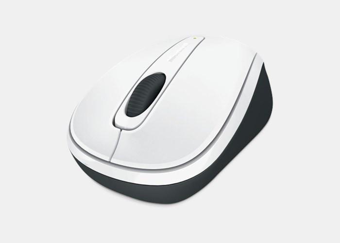 Microsoft Wireless Mobile Mouse 3500 Ratón Inalámbrico 1000DPI Blanco Embalaje Deteriorado