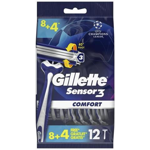 Gillette Sensor 3 8+4