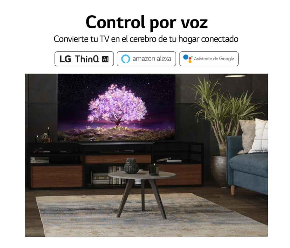 Control por Voz OLED55A16LA Televisor LG 55 pulgadas