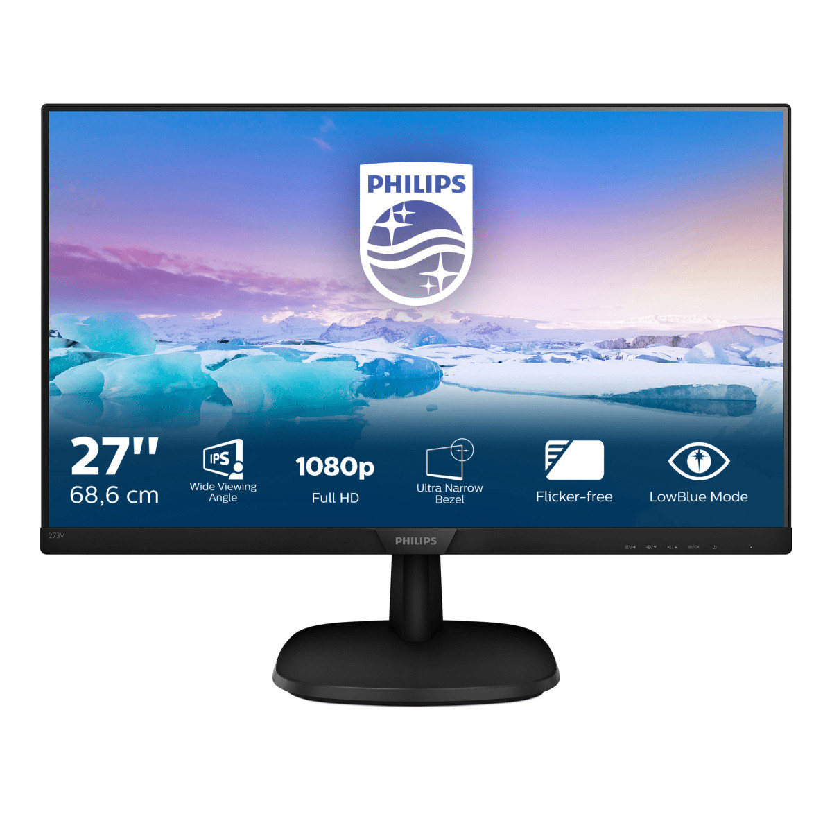 Philips 273V7QDAB 00 27 LED IPS FHD 4ms 75Hz (Polvo en pantalla) Reacondicionado