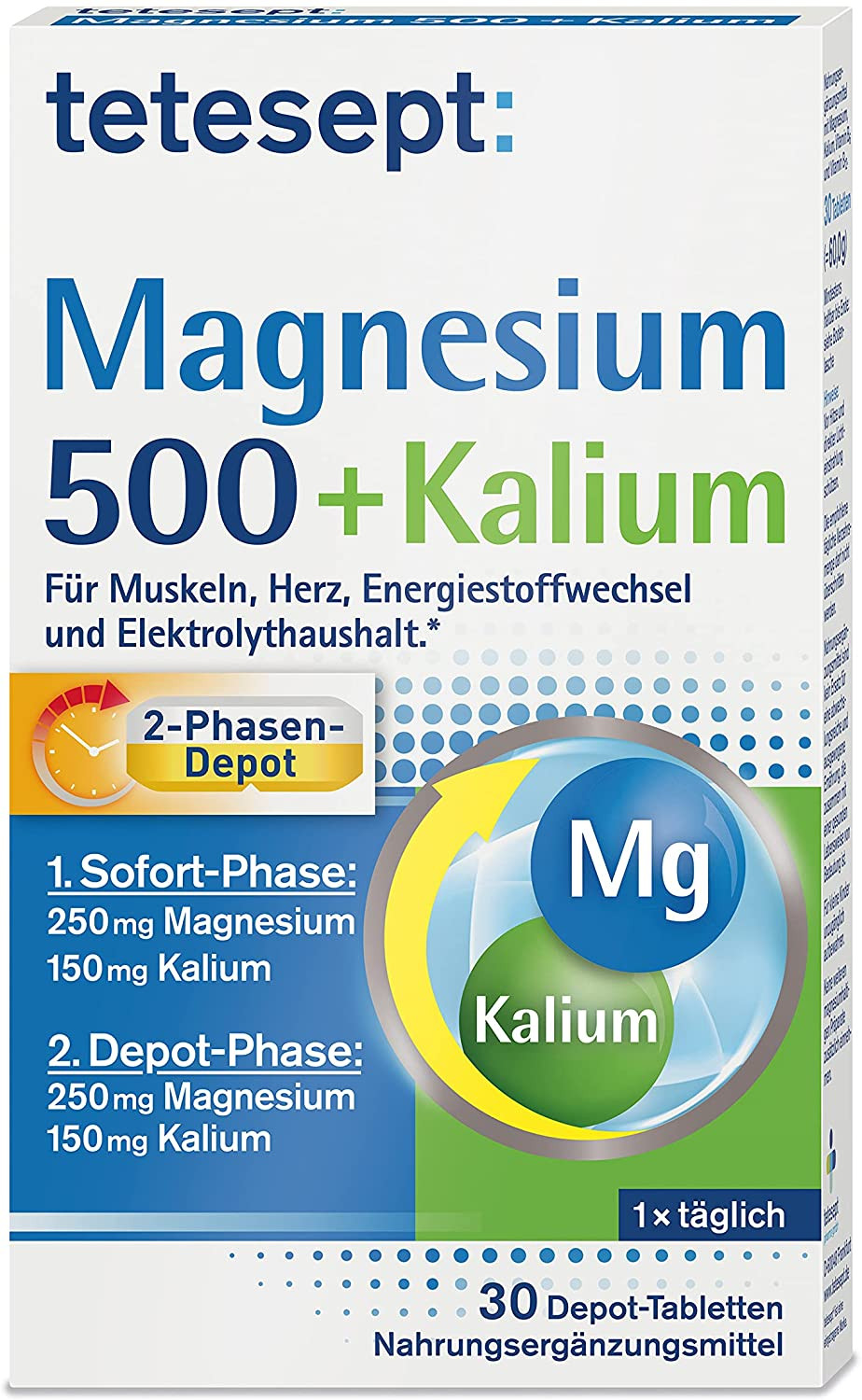 Tetesept Magnesio 500 +...
