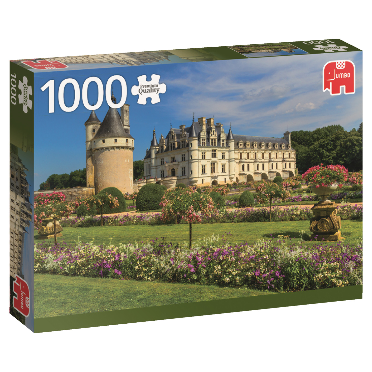 Jumbo 18555 Puzzle Castle in the Loire 1000 Piezas
