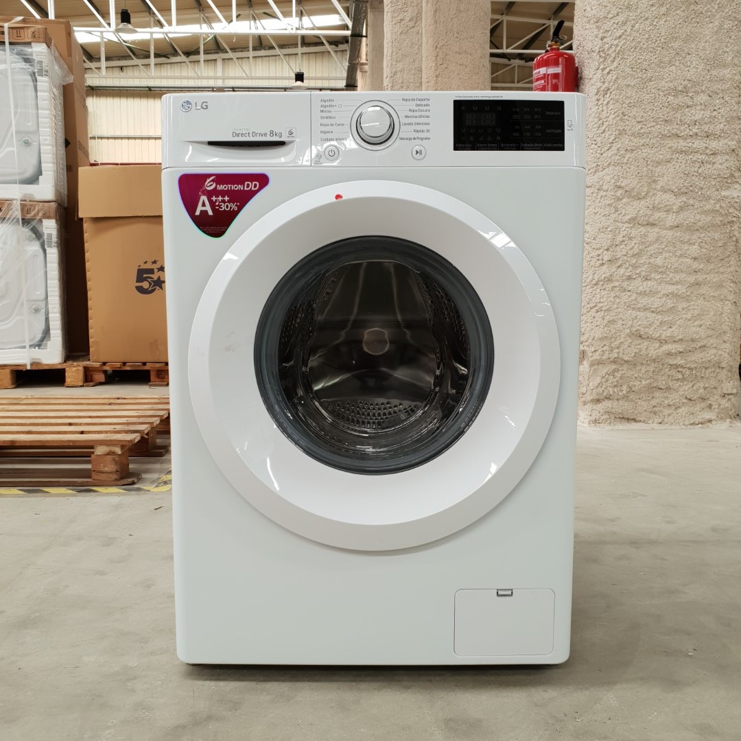 F2J5TN3W lavadora Independiente Carga frontal Blanco 8 kg 1200 RPM A+++
