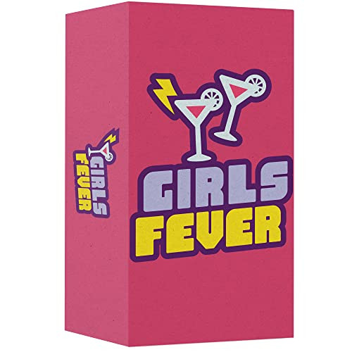 Zenagame Girls Fever - Juego de cartas para niñas - 300 cartas - Juego de fiesta para niñas Juego de mesa para adultos para fiestas de niñas, juegos de fiesta para adultos (Italiano)