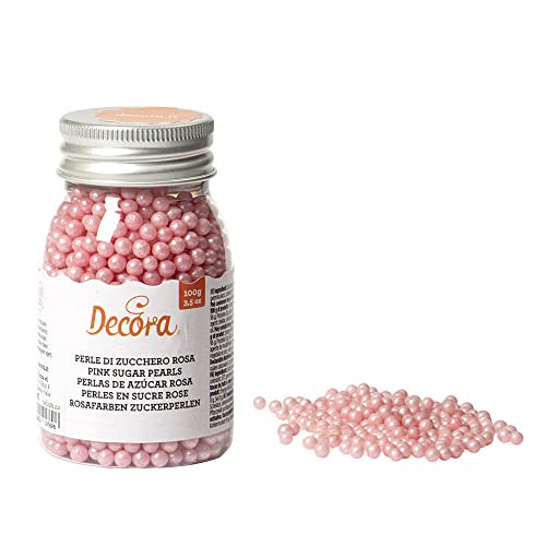 Decora Perlas De Azucar Rosa 90 g (C:...