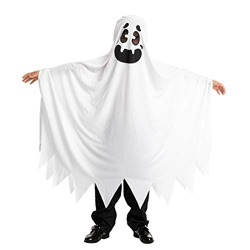 Compuesto Enfermedad infecciosa pánico Ghost boo and friendly costumes for children's Halloween ghost tricks or  treatment (Small ( 5 - 7 yrs)) Reacondicionado