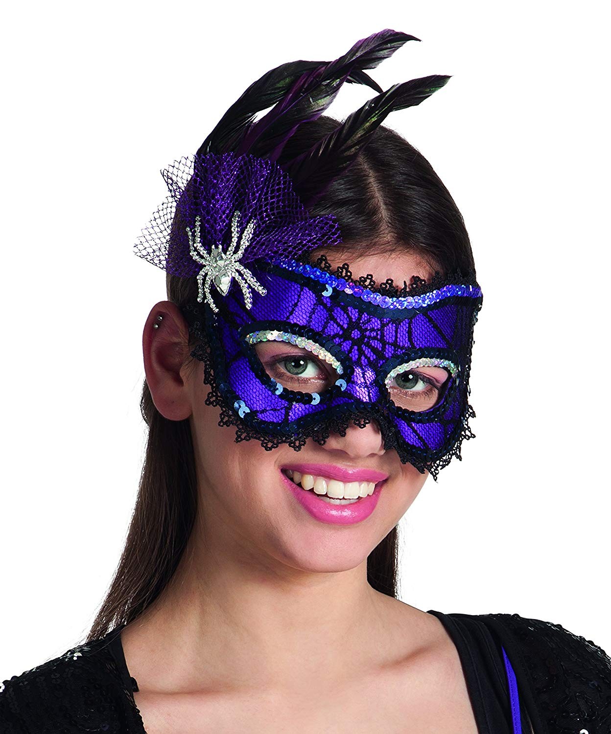 Boland Máscara Halloween Lusso con araña