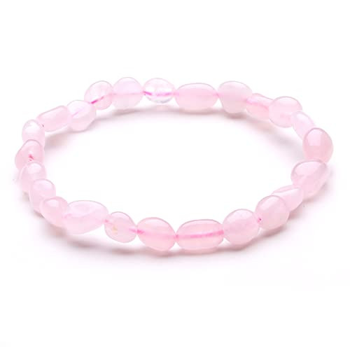 Pulsera de piedra natural para hombre, pulsera de protección para regalo de padre y mujer, pulsera de perlas para cumpleaños, día de la madre o madre