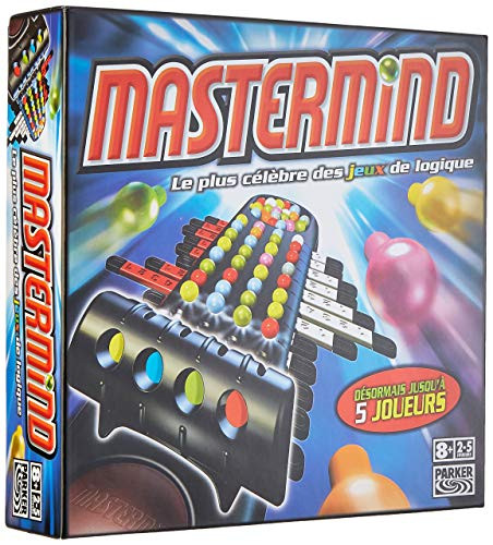 Parker Mastermind Board Game - Juego de estrategia (contenido en francés) Embalaje Deteriorado