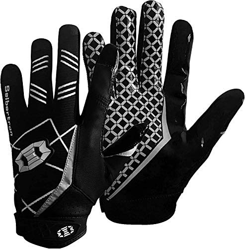 Seibertron Pro 3.0 Elite Ultra-Stick Sports Guantes de fútbol Americano para Juventud y Adulto Black XL Reacondicionado